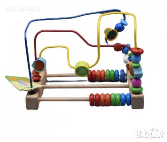 Дървена игра Pazzle Beads, снимка 2 - Образователни игри - 34985438