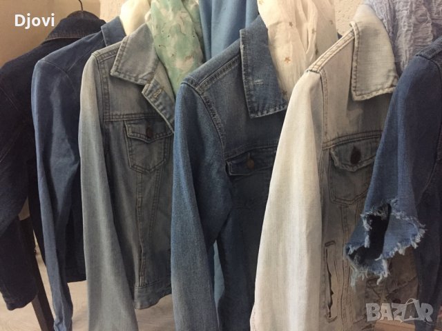 Дънкови якета  S/M, снимка 5 - Якета - 32303943