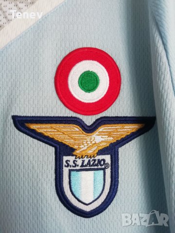 SS Lazio Puma оригинална футболна тениска фланелка Лацио L, снимка 3 - Тениски - 38105378