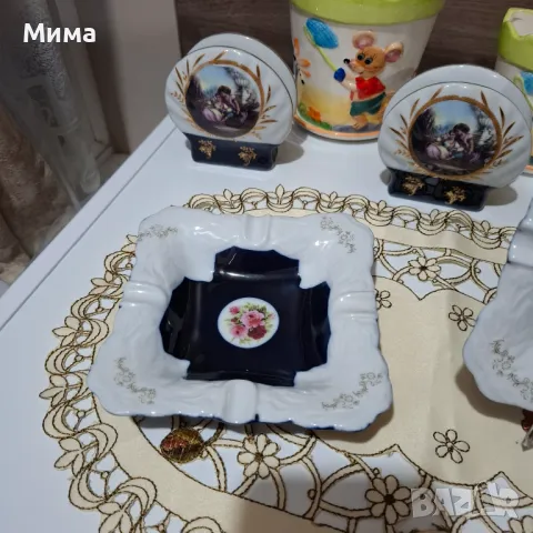 Порцеланови салфетници, пепелници и солници, снимка 15 - Аксесоари за кухня - 50043640