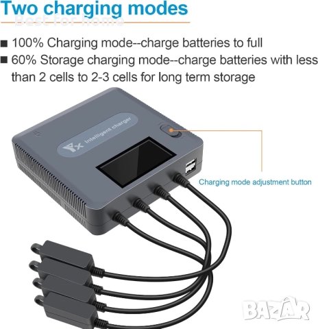   Мултифункционално зарядно устройство за DJI Mavic Air 2 / 2S , снимка 2 - Друга електроника - 52527430