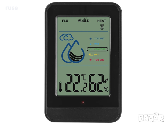 НОВИ! Климатична станция стайна с функция за предупреждение плесен/мухъл грип, снимка 2 - Други стоки за дома - 44875273