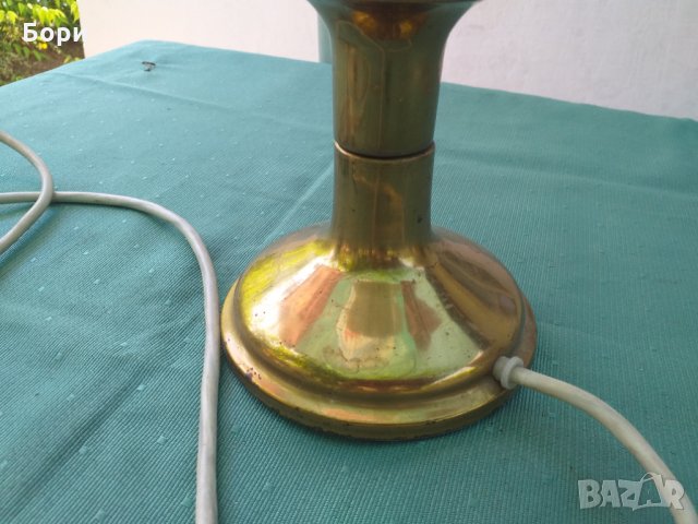 Стара нощна лампа 1977г, снимка 3 - Настолни лампи - 33433069