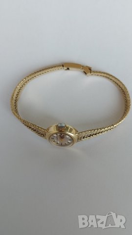 Златен  часовник Зентра, снимка 8 - Дамски - 37200381