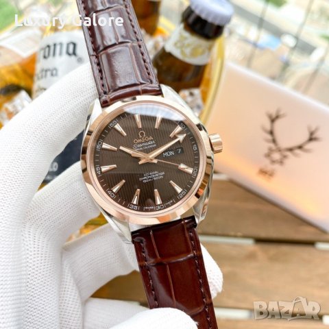 Мъжки часовник OMEGA Seamaster Aqua Terra 150M Co-Axial Annual Calendаr с автоматичен механизъм