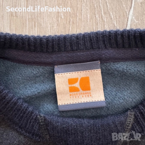 Hugo Boss Orange мъжки пуловер памук вълна XXL, снимка 2 - Пуловери - 52180400