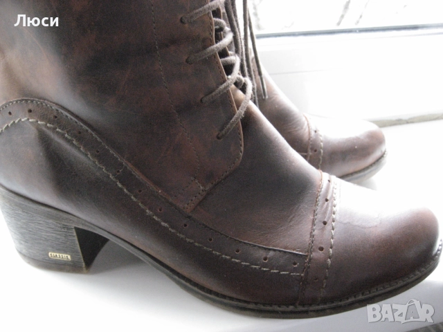 Боти (натурална кожа) и още , снимка 5 - Дамски ежедневни обувки - 29185360