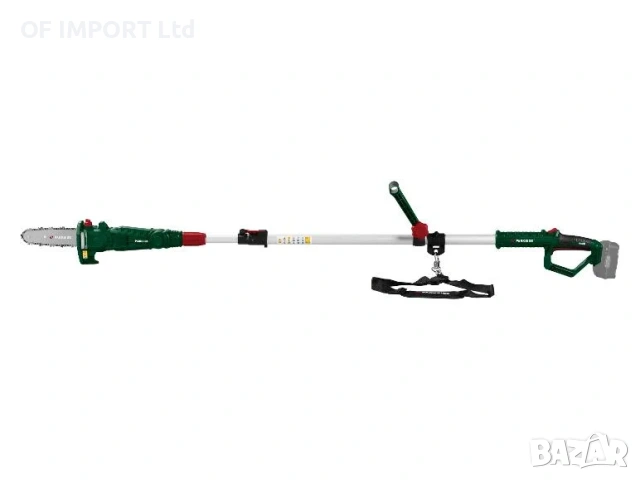 Aкумулаторна Градинска Телескопична Резачка PARKSIDE PAHE 20-Li E5, снимка 7 - Градинска техника - 53411849
