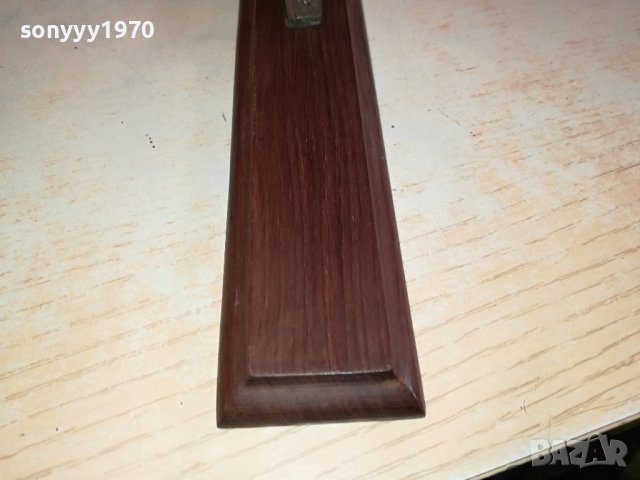 ДЪРВЕН КРИСТ С ХРИСТОС МЕД МЕСИНГ ОТ ФРАНЦИЯ 0312231445, снимка 12 - Антикварни и старинни предмети - 43253246