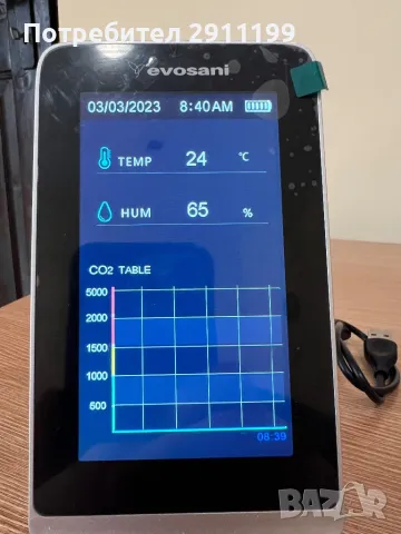 Air Quality Monitor Evosani, снимка 7 - Друга електроника - 49504010