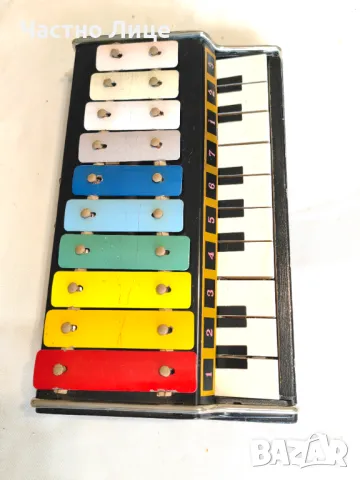 Рядък Руски Соц СССР Детски Музикален Уред Клавесин1970те г, снимка 3 - Антикварни и старинни предмети - 47558029