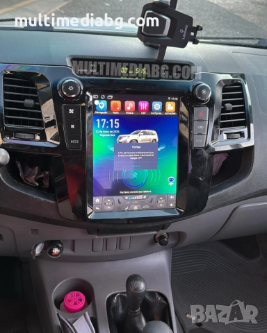 Toyota Hilux 2005 - 2014 9.7 Мултимедия Навигация Android, снимка 2 - Аксесоари и консумативи - 52294139