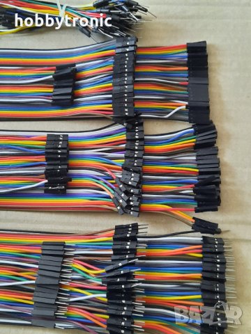 Кабели за макетиране, jumper wires, dupont cables M-M, M-F, F-F, снимка 2 - Друга електроника - 32334248