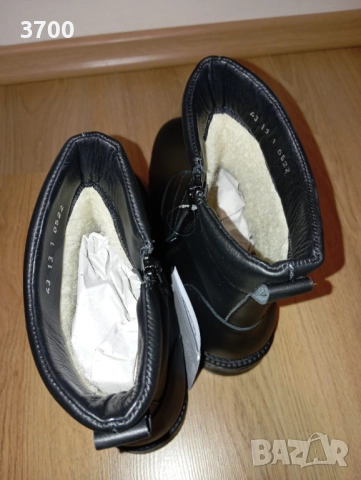 Нови зимни боти - естествена кожа /43, снимка 3 - Мъжки боти - 52775746