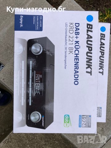 Кухненско радио - Blaupunkt KRD 221 BK Германия , черен цвят, снимка 4 - Други - 39886620