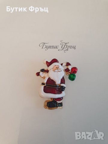 Брошка Дядо Коледа 