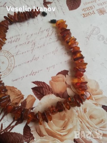 Кехлибарено колие, снимка 3 - Колиета, медальони, синджири - 35269345