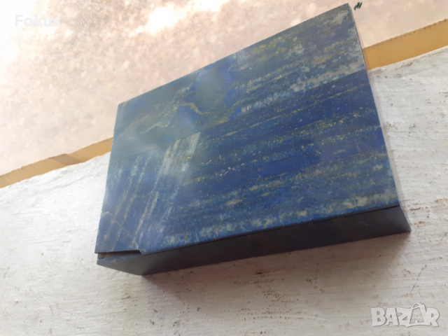 Стара антикварна кутия от лапис лазули, снимка 5 - Антикварни и старинни предмети - 53456903