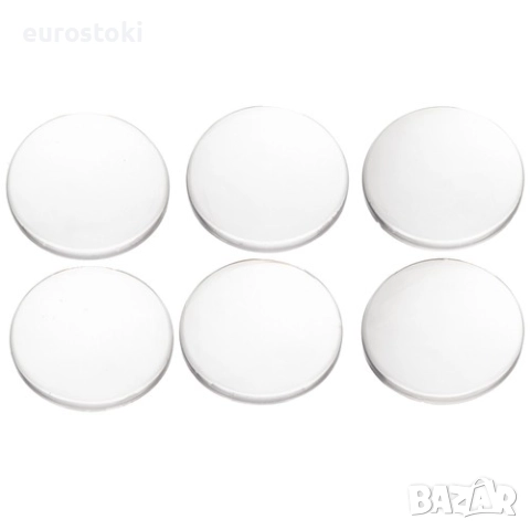 Strongest Комплект от 6 кръгли самозалепващи се силиконови протектори за защита на стени и врати, снимка 4 - Други - 52092613