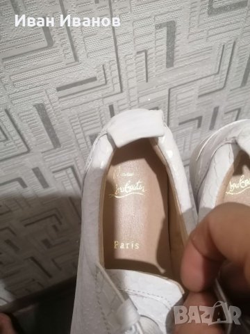  кецове Christian Louboutin Sneakers  номер 41 , снимка 6 - Кецове - 37076768