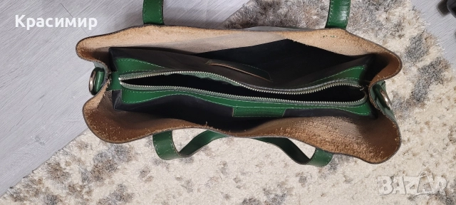 дамска чанта.Естествена кожа , снимка 2 - Чанти - 52841225