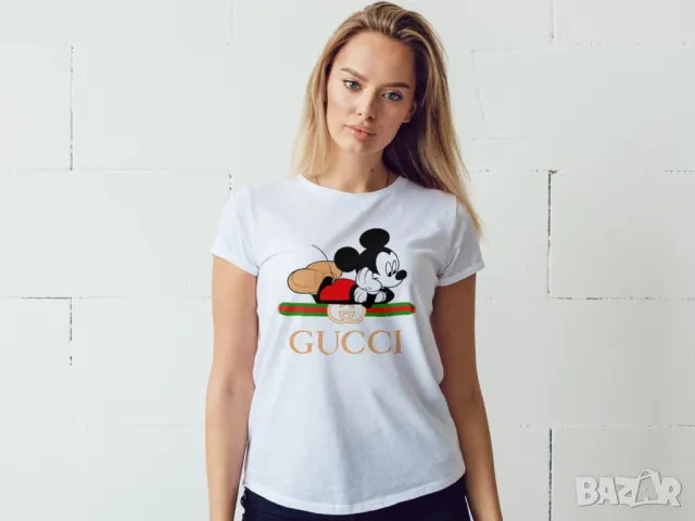 Дамски тениски Gucci, снимка 2 - Тениски - 49335828