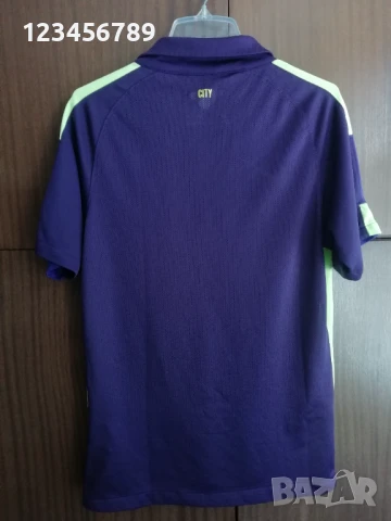 Manchester City Nike оригинална тениска фланелка Манчестър Сити размер S трети екип 2014/2015, снимка 2 - Тениски - 51407051