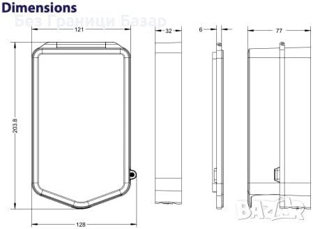 Нов уред Защита за Извикващо Устройство с Двуцветни Съобщения и Аларма, снимка 3 - Друга електроника - 43943031