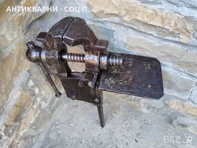 Голямо Масивно Старо Ковано Ковашко Менгеме / 37 кг. , снимка 2 - Антикварни и старинни предмети - 51620676