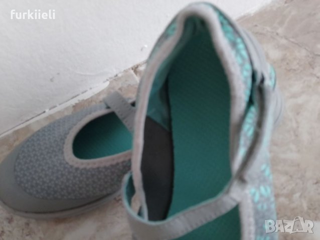NEWFEEL Дамски обувки за градско ходене pw 160 br'easy, сиво/тюркоаз, снимка 4 - Дамски ежедневни обувки - 40635806
