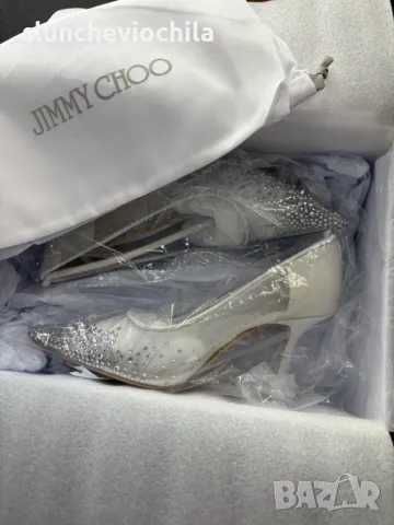 Дамски обувки Jimmy Choo Love 85, снимка 4 - Дамски обувки на ток - 50033590