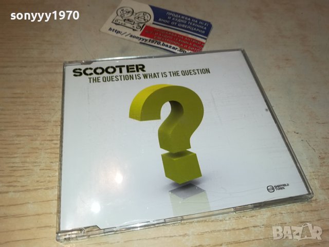 SCOOTER CD-ВНОС GERMANY 2211231741, снимка 3 - CD дискове - 43104183