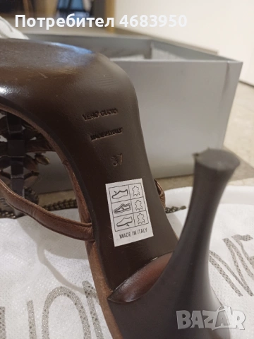 Кожени Италиански Сандали, снимка 2 - Сандали - 53305861