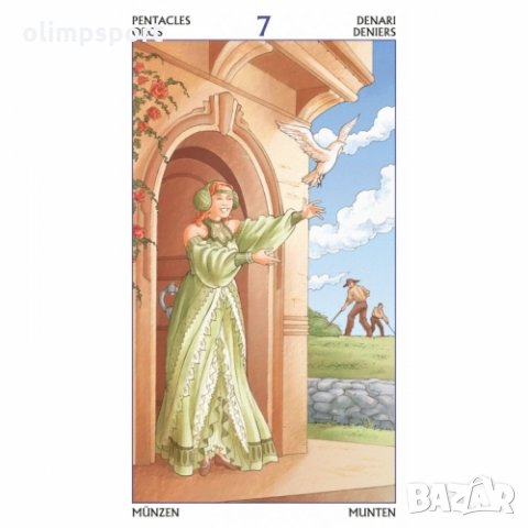 карти таро LOSCARABEO 78 DOORS нови  , снимка 2 - Карти за игра - 32629166