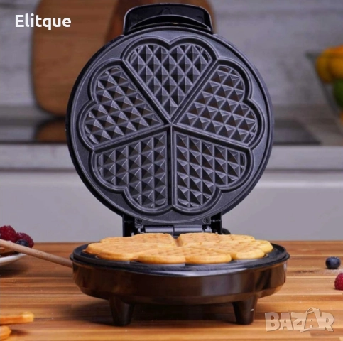 Гофретник Voltz,1200W, 5 гнезда, Инокс, снимка 4 - Друга електроника - 52889148