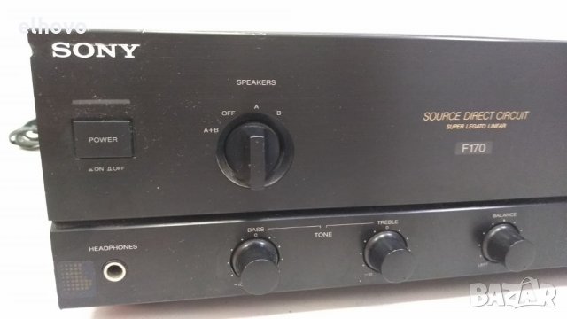 Стерео усилвател Sony TA-F170, снимка 7 - Ресийвъри, усилватели, смесителни пултове - 33364935