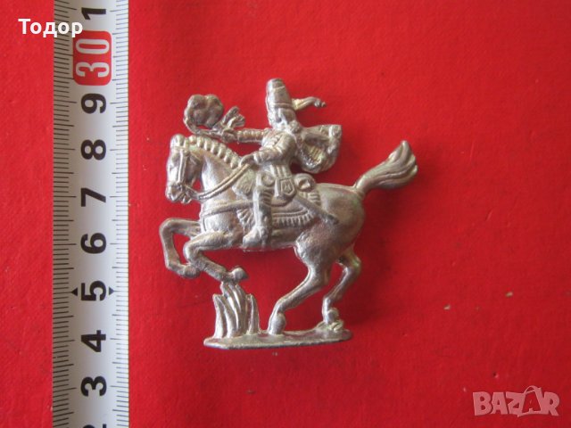  Калаен войник конник фигурка , снимка 1 - Фигурки - 35035253