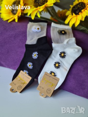 Модни дамски чорапи, снимка 4 - Дамски чорапи - 32183198