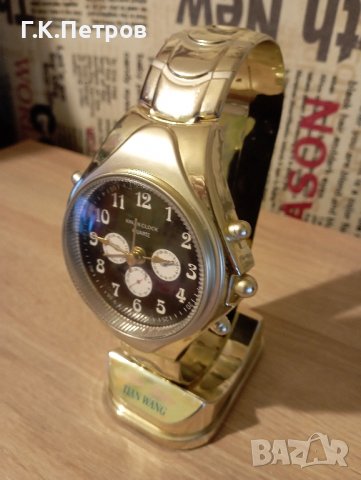 Настолен кварцов часовник, снимка 3 - Други - 44030196