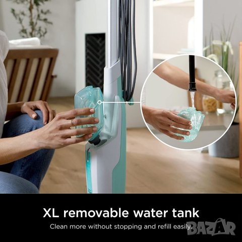 Парен моп Shark S1000 с 2 подложки, снимка 5 - Парочистачки и Водоструйки - 40806176