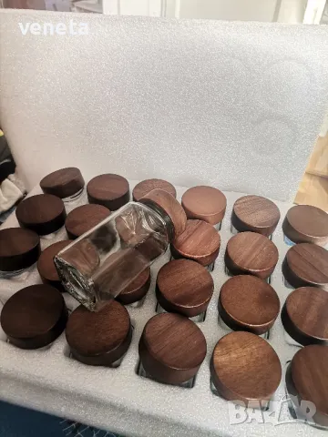 Стъклени буркани за подправки с етикет, 24 броя , снимка 9 - Форми - 49376592