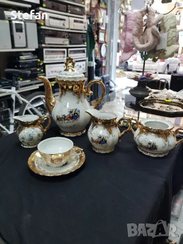 порцеланов сервиз за кафе