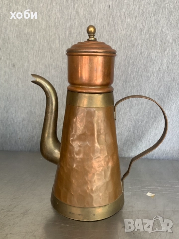 медна кана за чай , снимка 2 - Антикварни и старинни предмети - 51554919