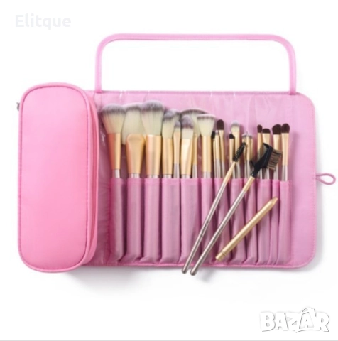 Компактна чанта органайзер за четки за грим HZS440, снимка 4 - Органайзери - 52832010