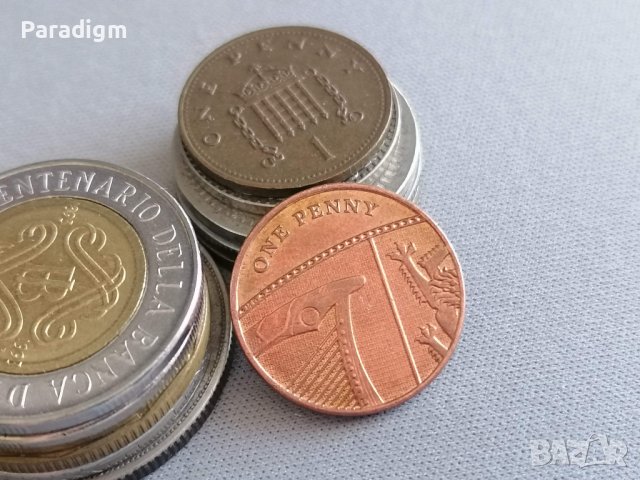 Монета - Великобритания - 1 пени | 2011г.
