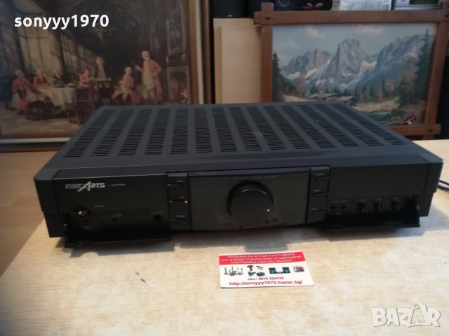 ПОРЪЧАН-Fine Arts HiFi Stereo AMPLIFIER-внос SWISS 2503211912, снимка 4 - Ресийвъри, усилватели, смесителни пултове - 32303755