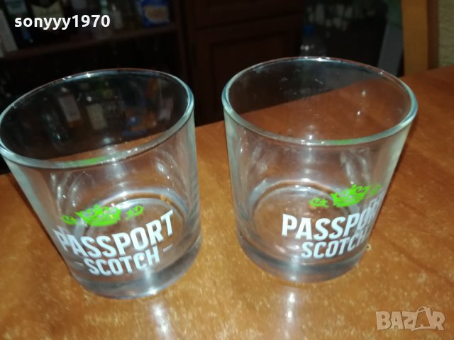 passport-SCOTCH 2 чаши за уиски 2811211711, снимка 8 - Колекции - 34956112