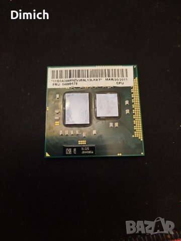 Процесор i3 M390 2core 4threads, снимка 1 - Части за лаптопи - 43102848