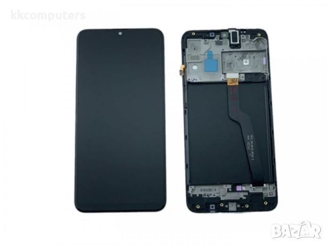 LCD Дисплей за Samsung SM-A105F A10 / GH82-20227A / Тъч скрийн + Рамка / Черен / Оригинал Service Pa