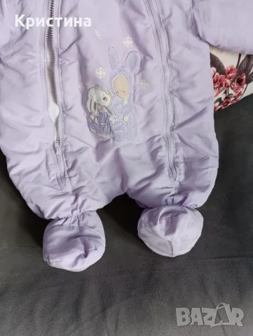 Бебешко лилало космонавтче за момиченце., снимка 2 - Бебешки ескимоси - 48319409